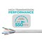 Monoprice Cat6 Utp Solid, Cmr1000 ft., White 8108 - alternate 8